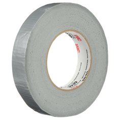 3M™ Duct Tape, 3939, silver, 0.95 in x 60 yd (24 mm x 55 m)