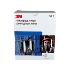 Respirateur réutilisable à masque complet 3MMC, 6800, moyen, 4/caisse