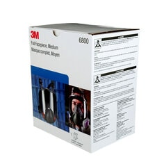 Respirateur réutilisable à masque complet 3MMC, 6800, moyen, 4/caisse