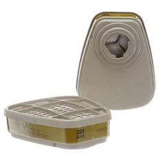 Cartouche contre les gaz multiples et les vapeurs organiques 3MMC, 6006, 30pk/cs