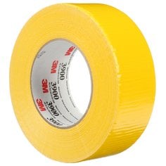 3M™ Multi-Purpose Duct Tape, 3900, yellow, 1.89 in x 60 yd (48 mm x 55 m), bulk