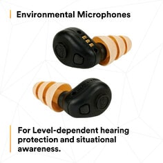 Bouchons d'oreilles tactiques 3M™ PELTOR™, TEP-200