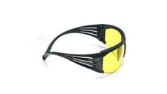 Lunettes de protection 3M™ SecureFit™ série 600 avec verre antibuée Scotchgard™ ambré, SF603SGAF