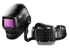 Casque de soudage robuste 3M™ Speedglas™ G5-01 avec ensemble PAPR haute altitude 3M™ Adflo™