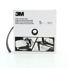 3M™ Utility Cloth Roll, 314D, P80, 2 in x 150 ft (50.8 mm x 45.72 m), 5rol/cs
