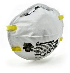 Respirateur N95 8210 3MMC contre les particules, 160/cs