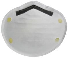 Respirateur N95 8210 3MMC contre les particules, 160/cs