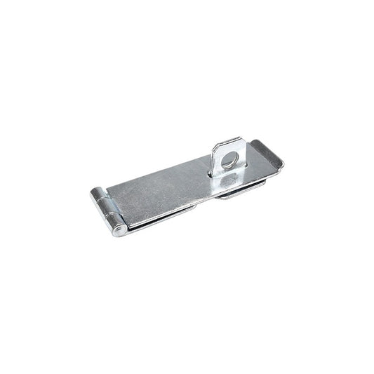 Loose Staples, Heavy Duty Safety Hasp, Silver Color, Zinc Plated, 4-1/2"