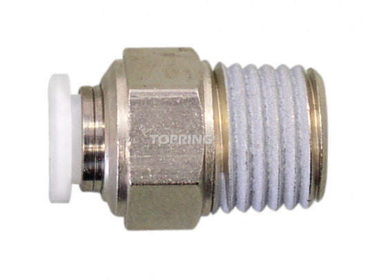 1/4 in. Push-to-Connect to 1/4 (M) NPT Adapter, Topfit Model