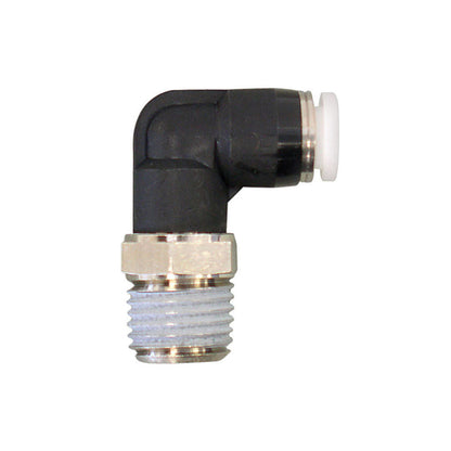 Adaptateur coude push-to-connect de 1/4 po à 1/4 (M) NPT, modèle Topfit 
