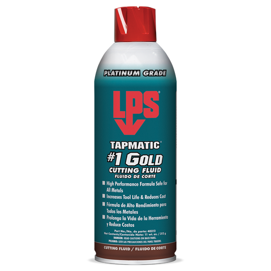 Tapmatic® #1 Gold Cutting Fluid, 11oz, Aerosol Can