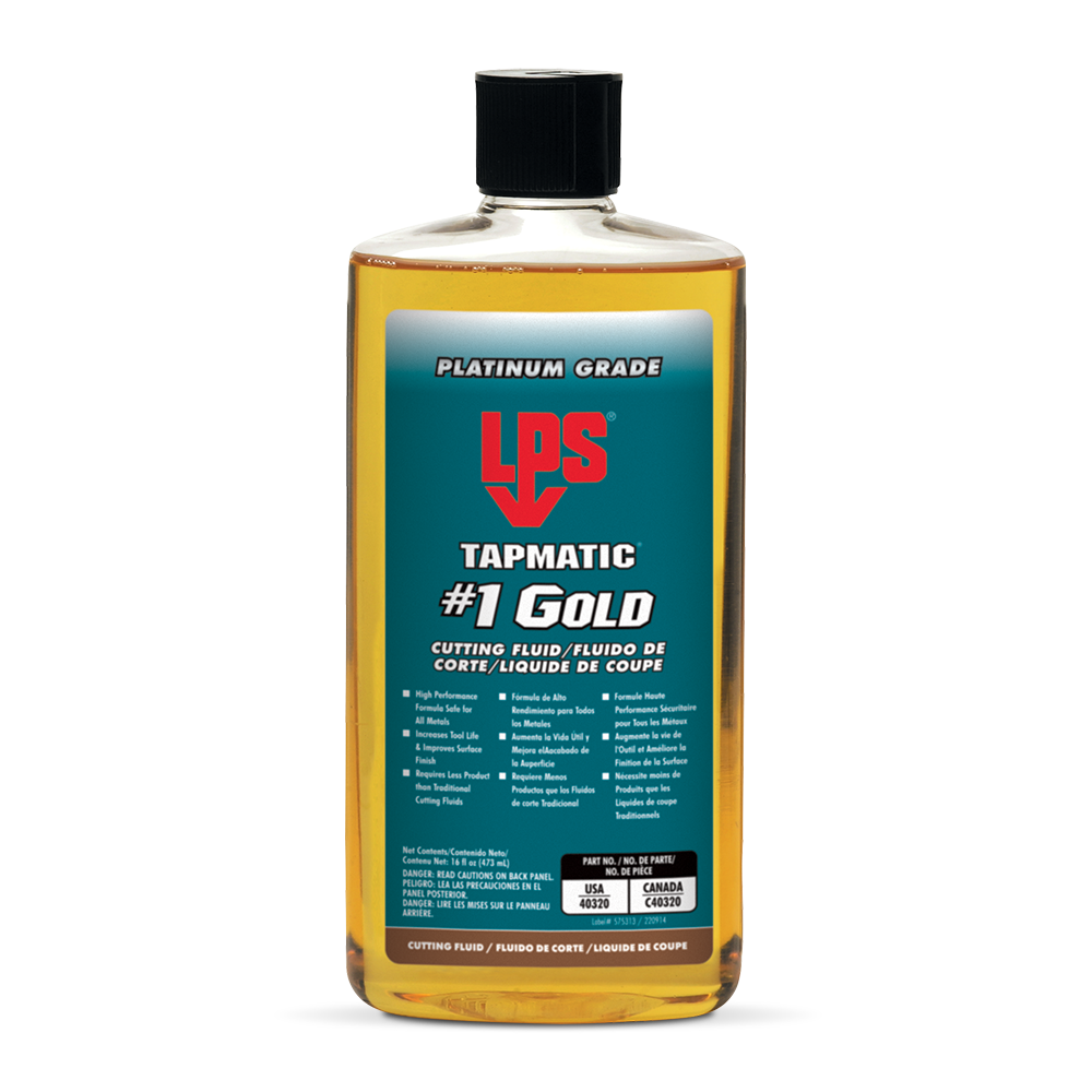 Tapmatic® #1 Gold Cutting Fluid, 16oz, Bottle