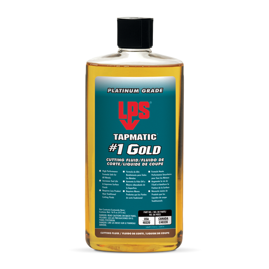 Tapmatic® #1 Gold Cutting Fluid, 16oz, Bottle