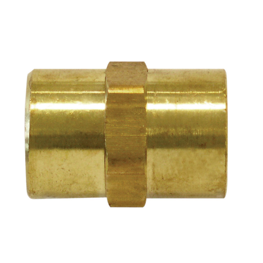 Union hexagonale en laiton 1/4 (F) NPT