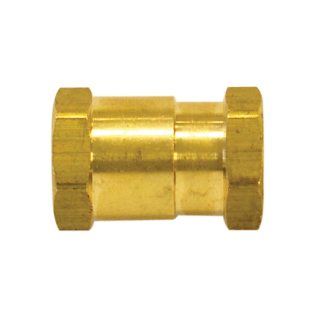 Brass Hexagonal Reducer 3/8 (F) to 1/4 (F) NPT