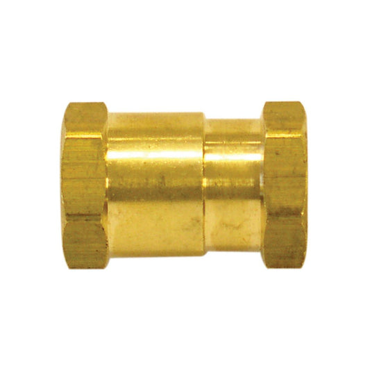 Brass Hexagonal Reducer 3/8 (F) to 1/4 (F) NPT