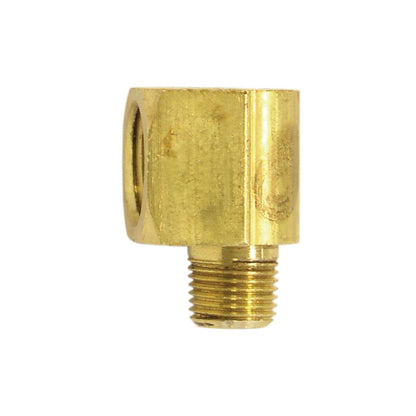 Adaptateur coudé en laiton 90° 1/4 (F) à 1/4 (M) NPT