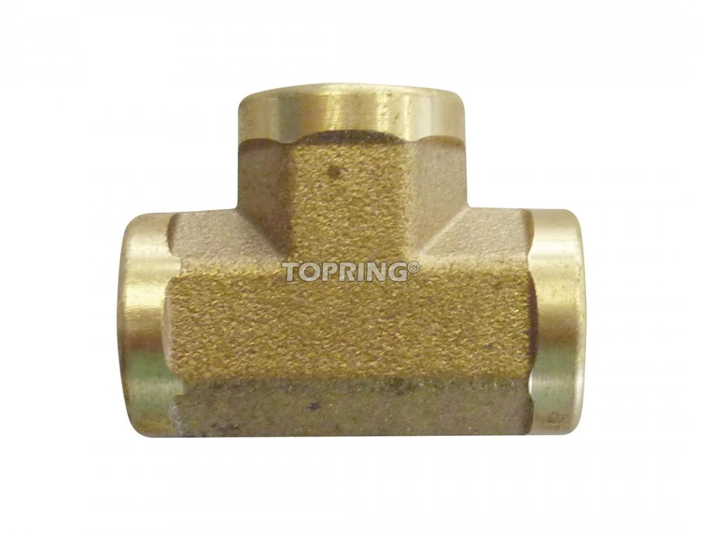 Union en Té en laiton 1/4 (F) NPT