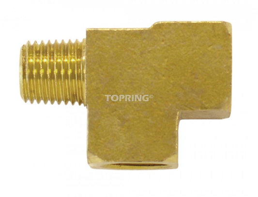 Adaptateur en Té en laiton 1/8 (M) à 1/8 (F) NPT