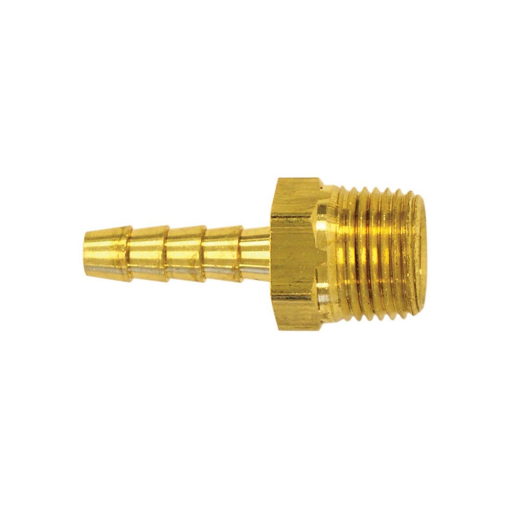 Adaptateur en laiton à embout pour tuyau 3/4 à 1/2 (M)
