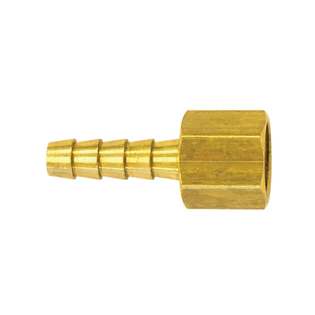 Adaptateur en laiton barbillon 1/4 à 1/4 (F) NPT