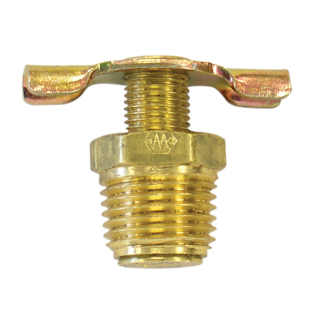 Brass Drain Cock 1/4 (M) NPT