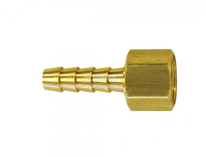 Brass Hose Barb Adapter 3/8 to 1/4 (F) NPS