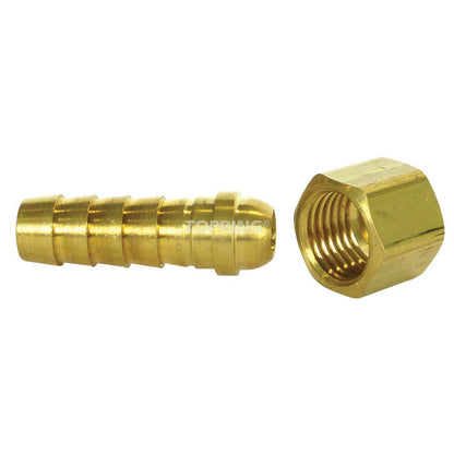 Brass Hose Barb Adapter 1/4 to 3/8 (F) NPS