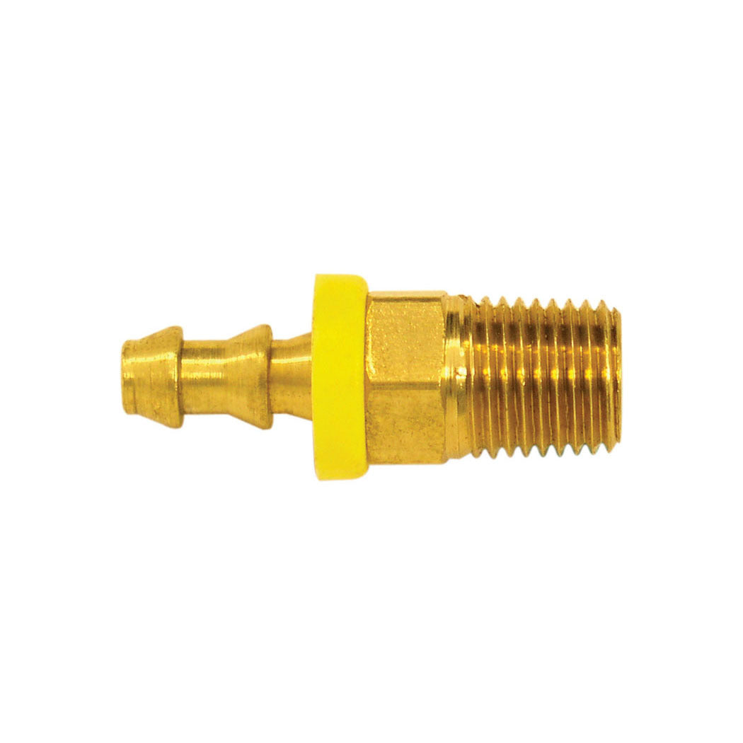 Adaptateur en laiton à embout pour tuyau 3/8 à 1/4 (M) NPT