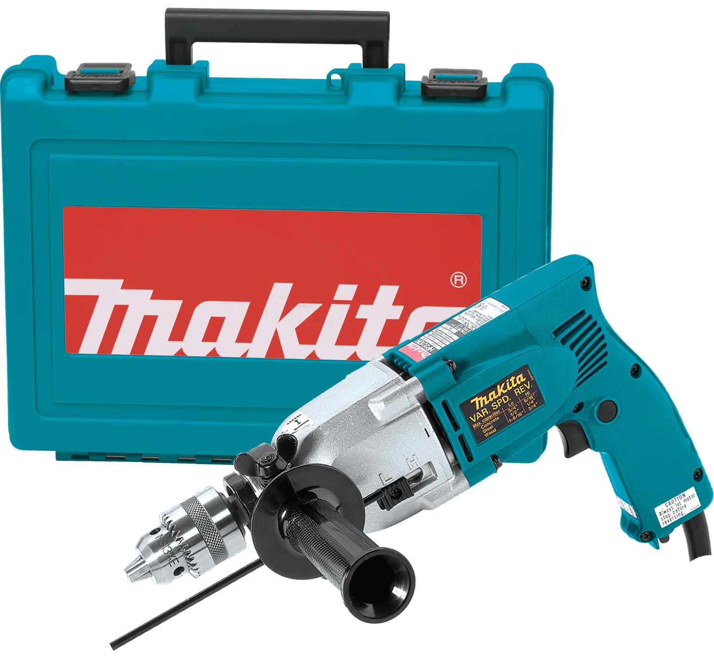 3/4" Hammer Drill W/keyed Chuck & Case For Precision Stock Removal