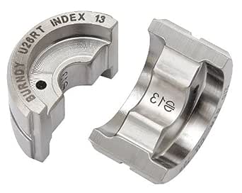 12-Ton U Die 2/0 Str. Copper Black Index 13