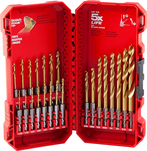 Shockwave™ Titanium 23pc Drill Bit Set