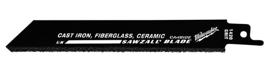 Carbide Grit Sawzall® Blade 6" 50 Pack