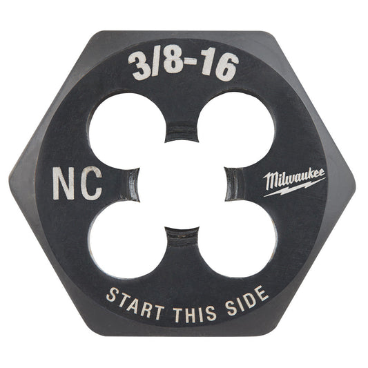 3/8"-16 nc 1-inch Hex Threading Die