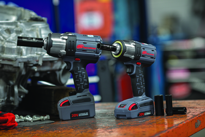 20V High-Torque 1/2" Cordless Impact Wrench 1500 Ft-Lbs Nut-Busting Torque