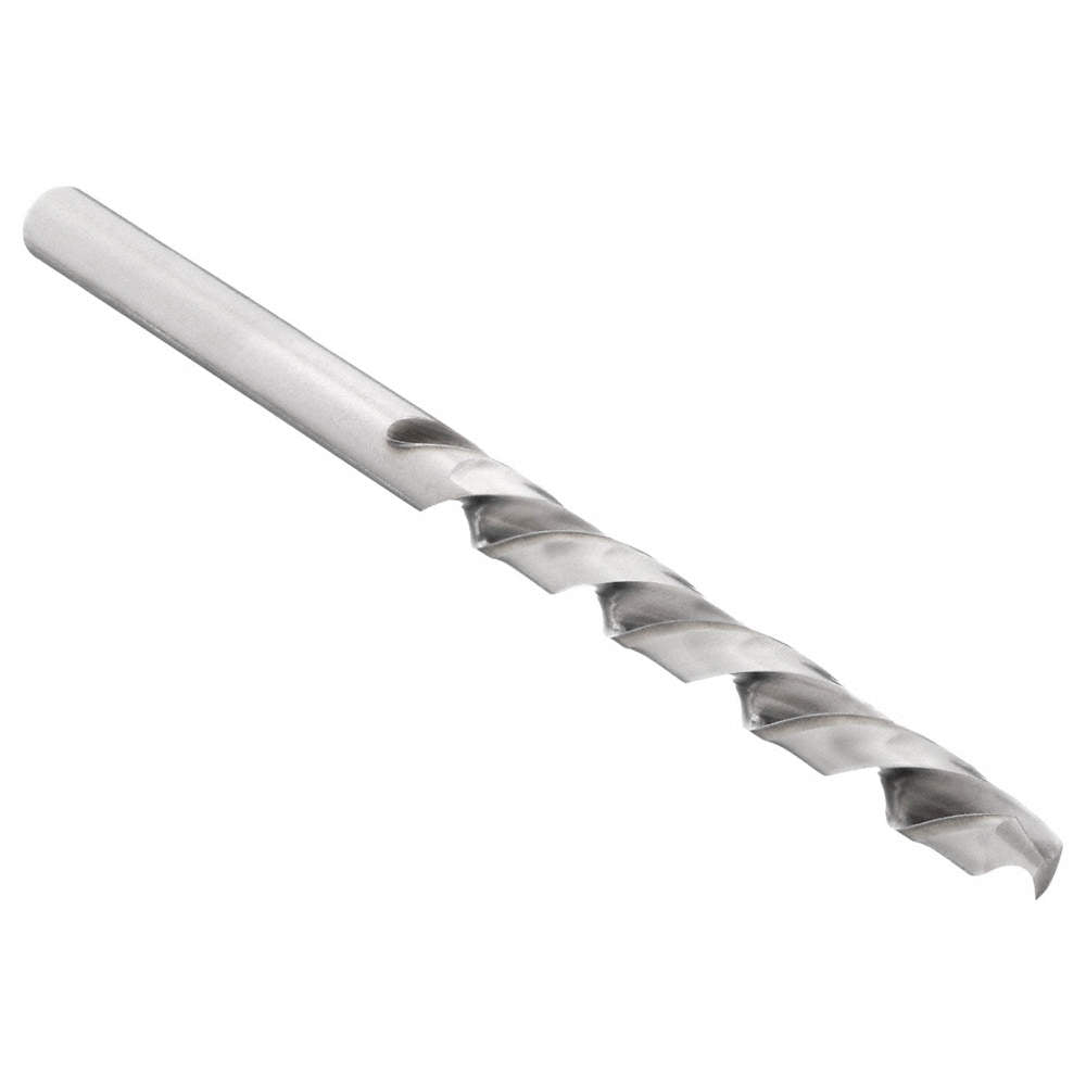 Foret Chicago-Latrobe, longueur de foret courte à 118°, côté gauche, brillant, HSS, taille de foret de 1/8 po, flûte de 1-5/8 po L