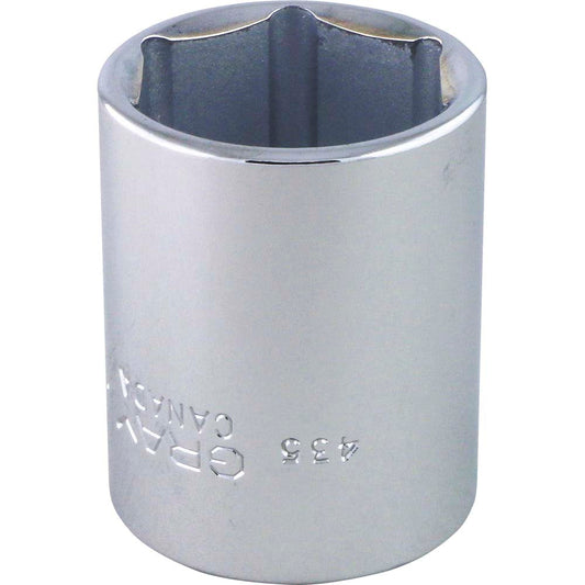 Douille chromée 1/2", 1-3/16", 6 pans