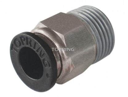 1/4 in. Push-to-Connect to 1/4 (M) NPT Adapter, Maxfit Model