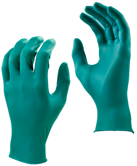 360 Degree Total Coverage Gloves, Teal Nitrile, 4444, SZ: XL, 100/bx