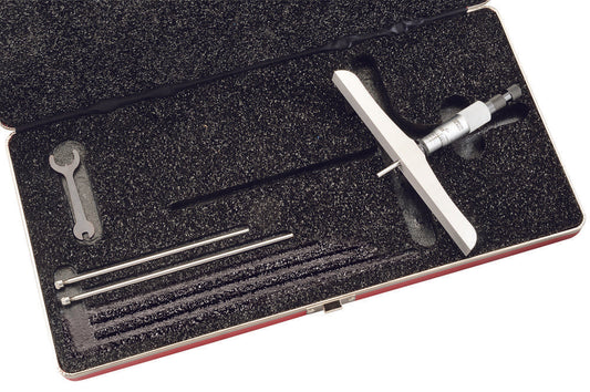 Micrometer Depth Gage 0-3" Range 6" Base