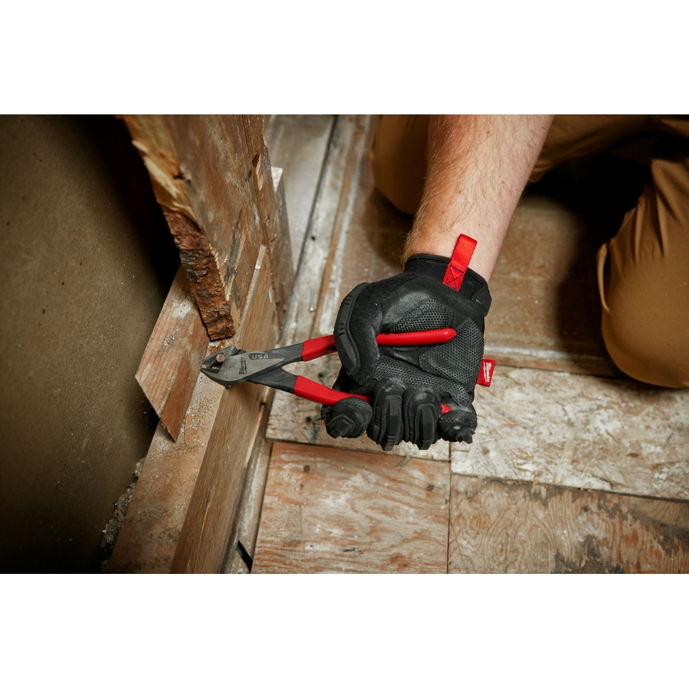 8" Diagonal Dipped Grip Cutting Pliers