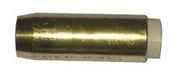 E-Z Feed Gun Nozzle, Tapered, for 7400 Series Tip, 9/16in, Amp Range 200 to 600 A, Brass