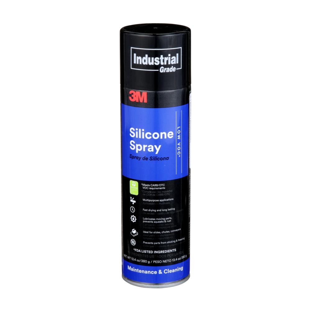 Spray silicone 3M™, faible teneur en COV 60 %, 24 fl oz. (709,8 ml)