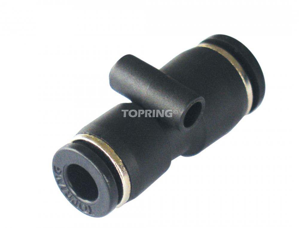 10 to 8 mm Push-to-Connect Reducer, PBT, Maxfit Model