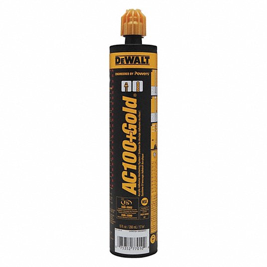 Dewalt Ac100+Gold 9.5 Oz (280Ml) Quikshot Qty: 12