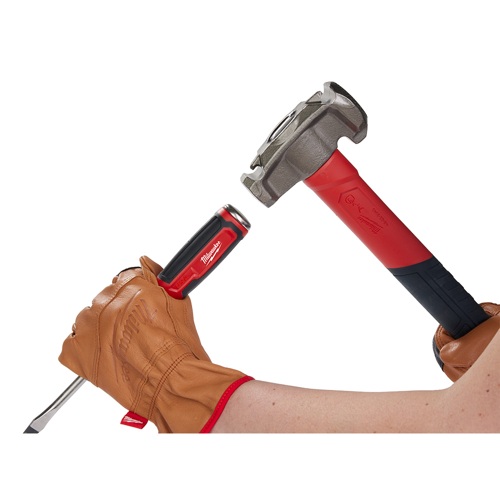 3/8" Slotted 8" Cushion Grip Demolition Screwdriver (USA)