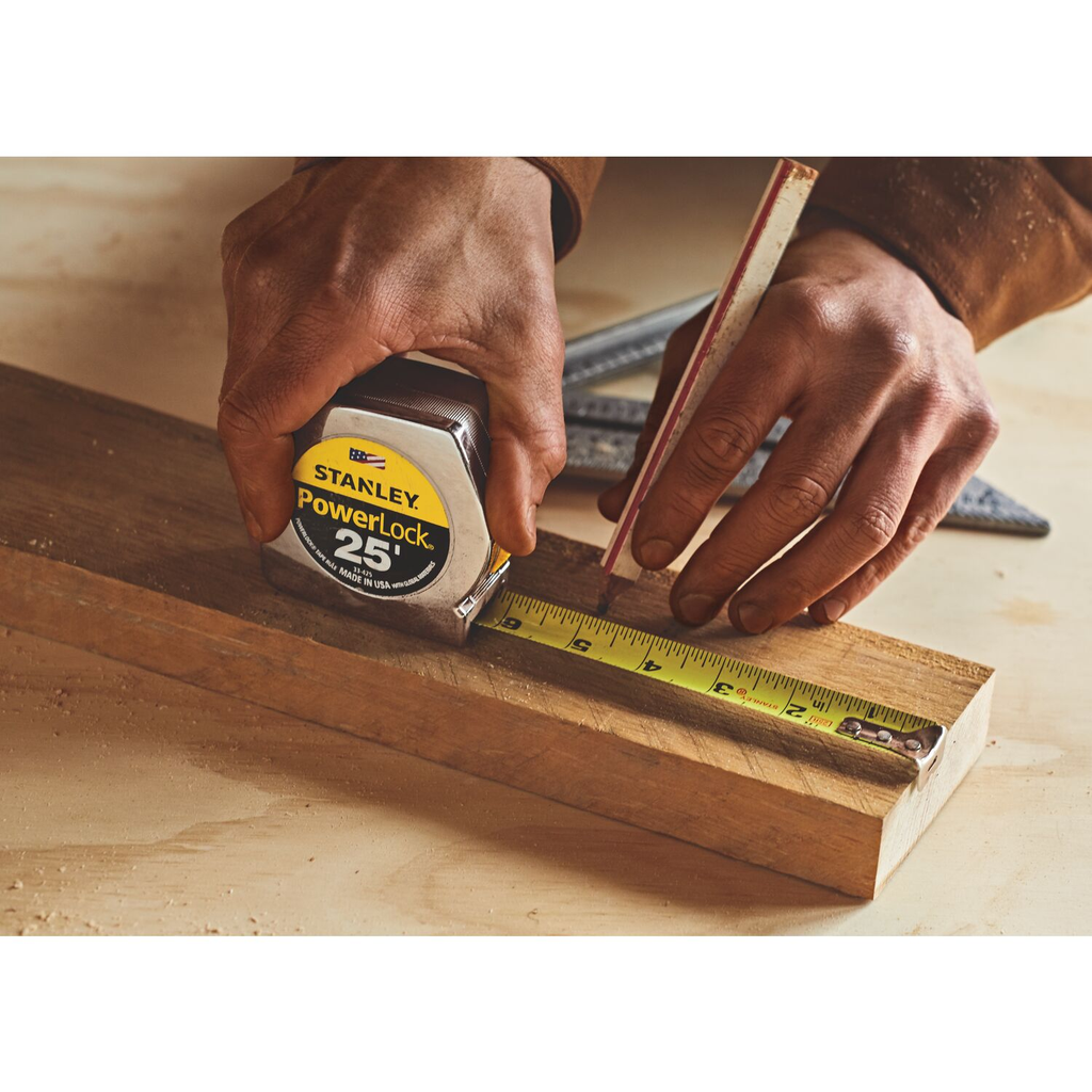 STANLEY 25 Ft PowerLock Tape Measure