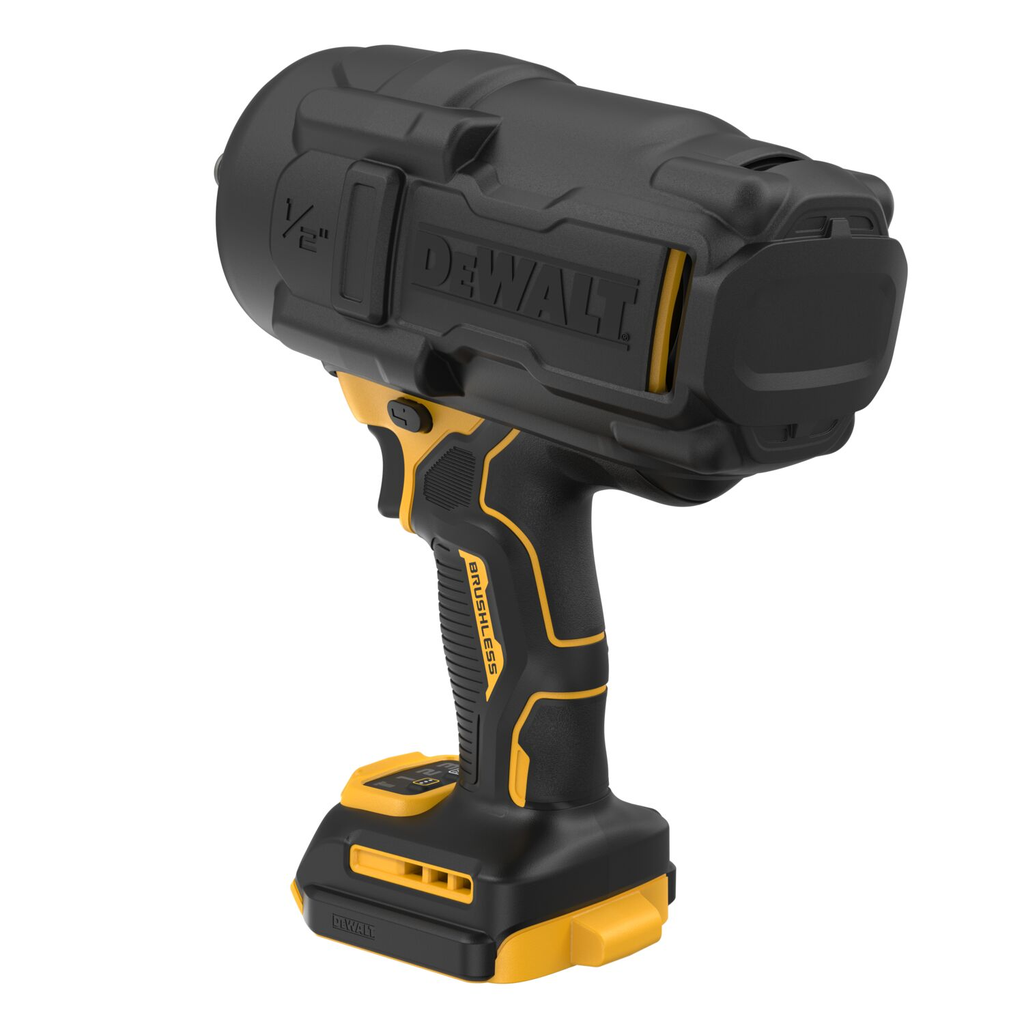 DEWALT 20V MAX* XR Brushless Cordless 1/2 In. High Torque Impact Wrench With Hog Ring Anvil (Tool Only)