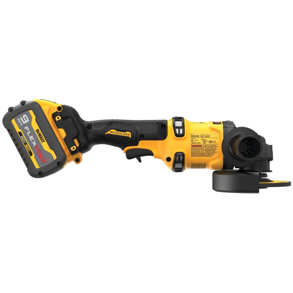 Dewalt Flexvolt 60V Brushless Grinder 4-1/2 To 6in Kit