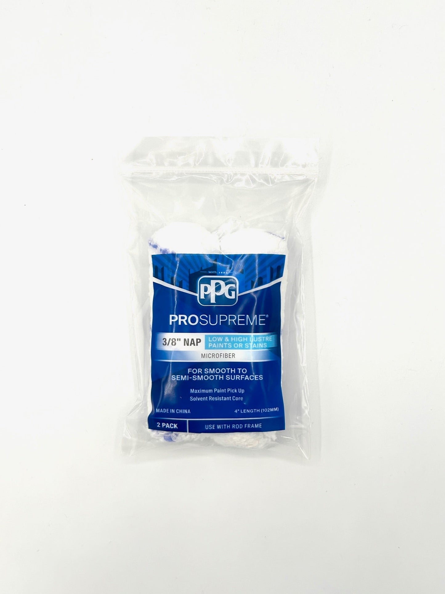 Rouleau géant PPG ProSupreme en microfibre 4" x 3/8"